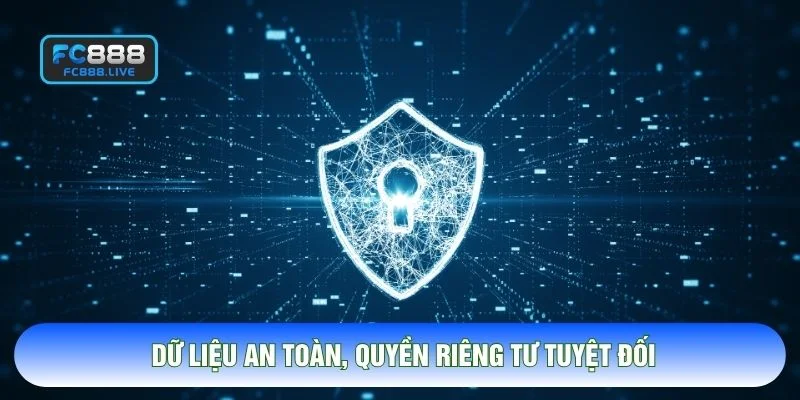 Dữ liệu an toàn, quyền riêng tư tuyệt đối
