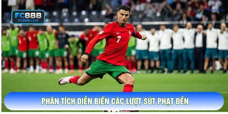 Phân tích diễn biến các lượt sút phạt đền