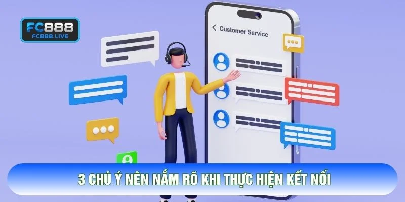 3 chú ý nên nắm rõ khi thực hiện kết nối