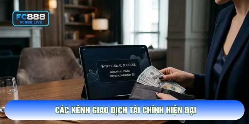 Các kênh giao dịch tài chính hiện đại