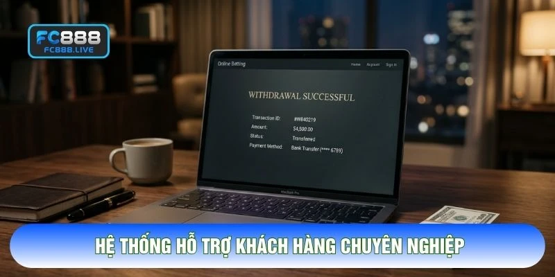 Hệ thống hỗ trợ khách hàng chuyên nghiệp